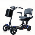Folding 4-Wheel Electric Scooter — 500W, 30mi Range, 15MPH