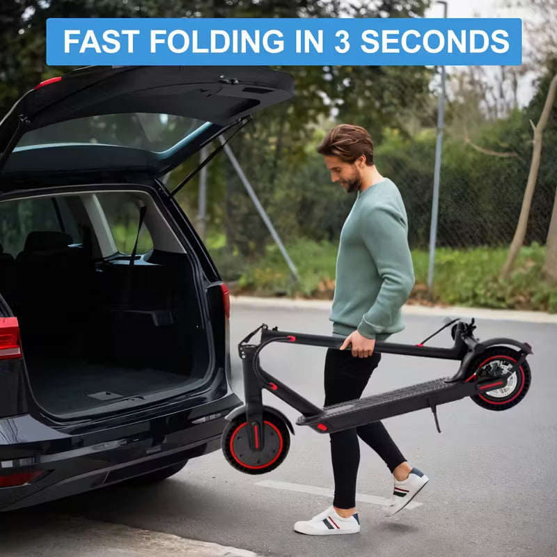 8.5" Foldable Electric Scooter with LED Display — Adult