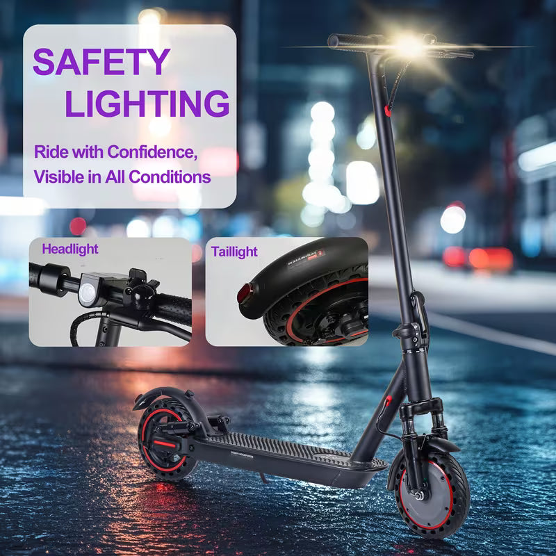 8.5" Folding Electric Scooter — 300W, 22mi Range, 19MPH
