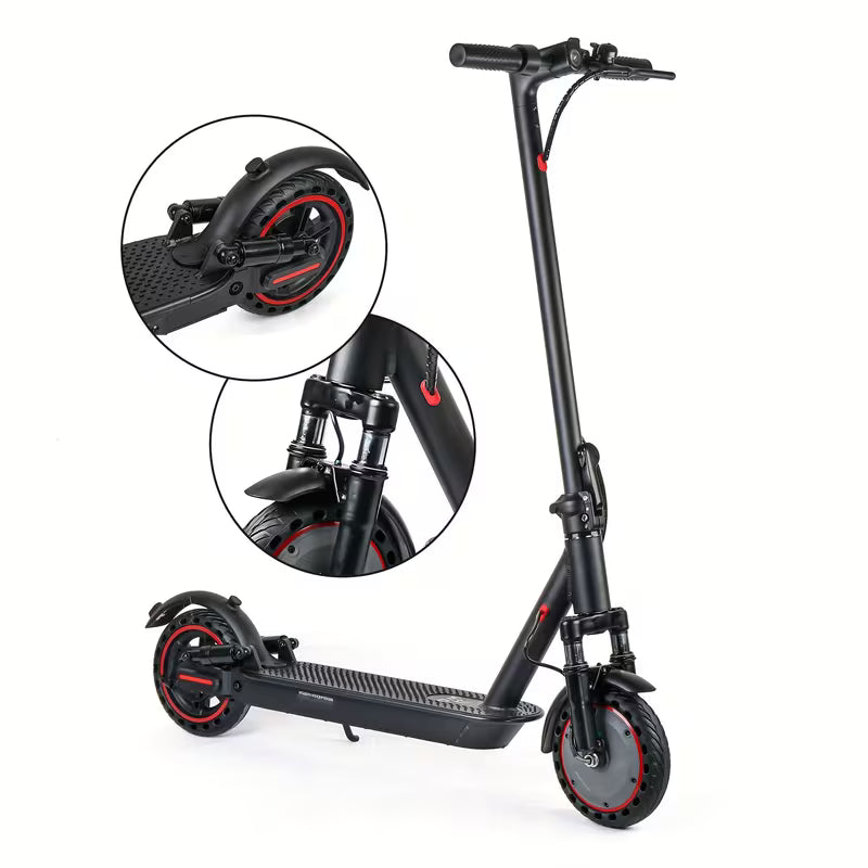 8.5" Folding Electric Scooter — 300W, 22mi Range, 19MPH