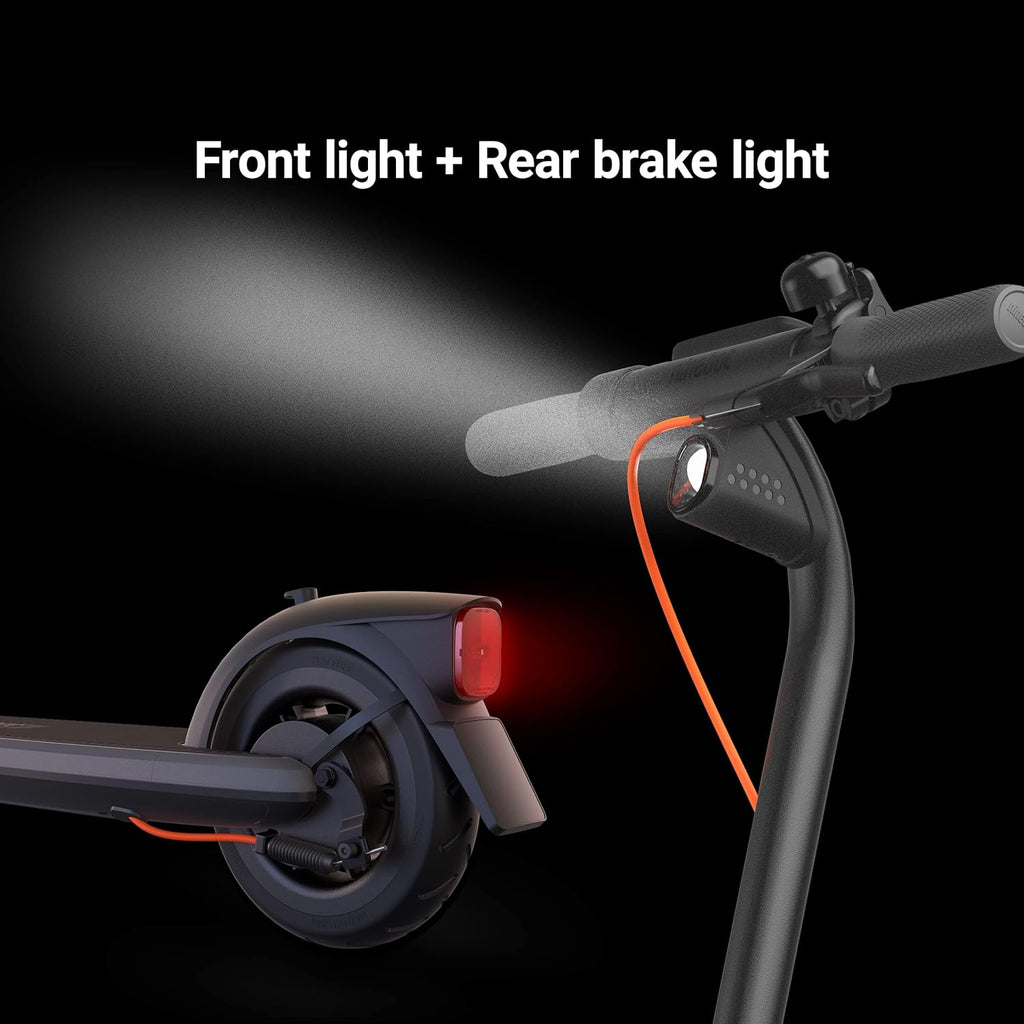 Ninebot ES1L Kick Scooter — 15.5MPH, Cruise Control, Front Suspension