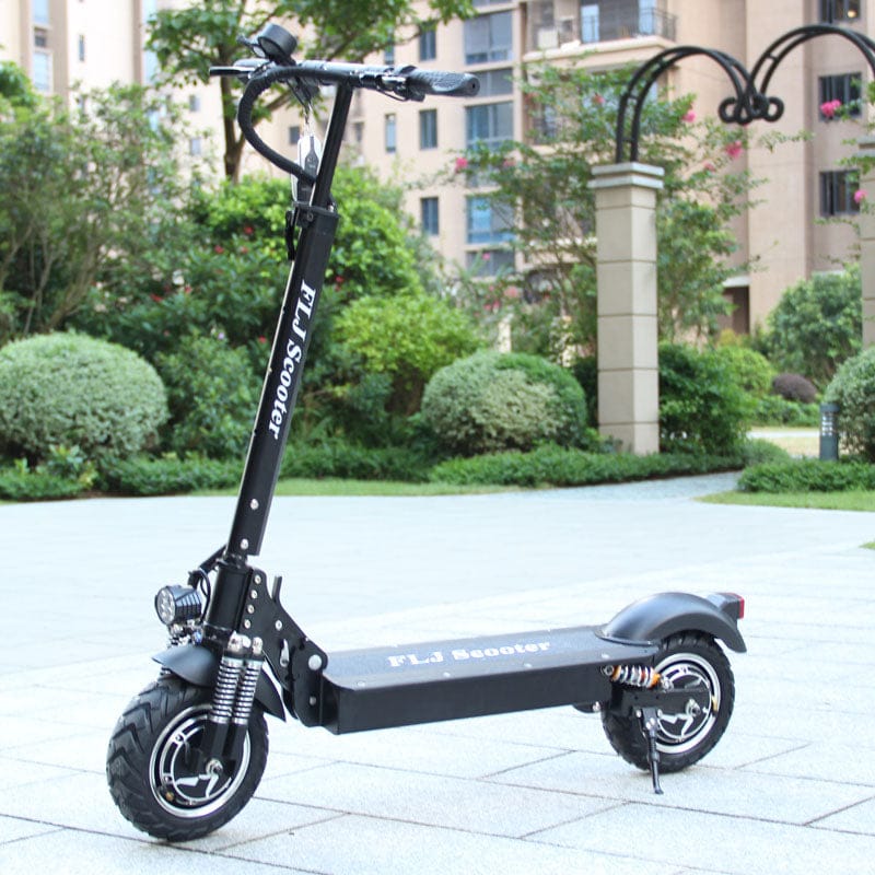 FLJ 2400W Dual Motor Electric Scooter — 52V, Folding